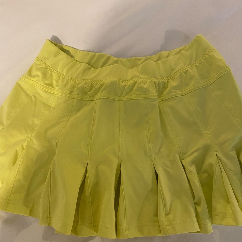 Stella McCartney for Adidas Pleated Tennis Skirt with attached biker shorts